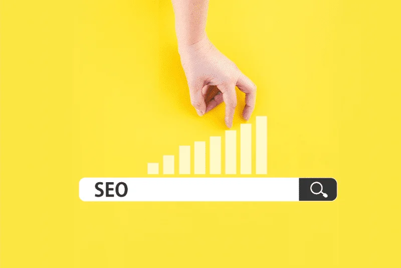 graphic illustration of SEO
