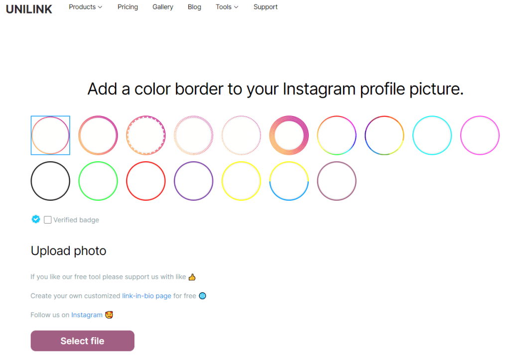 unlink the photo of the tool