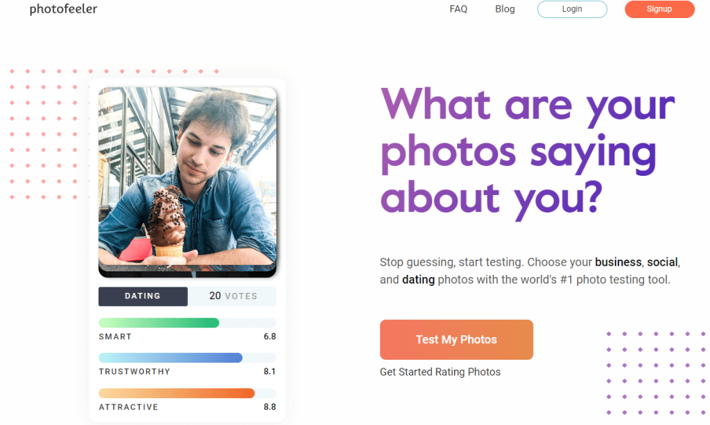 website photofeeler.com