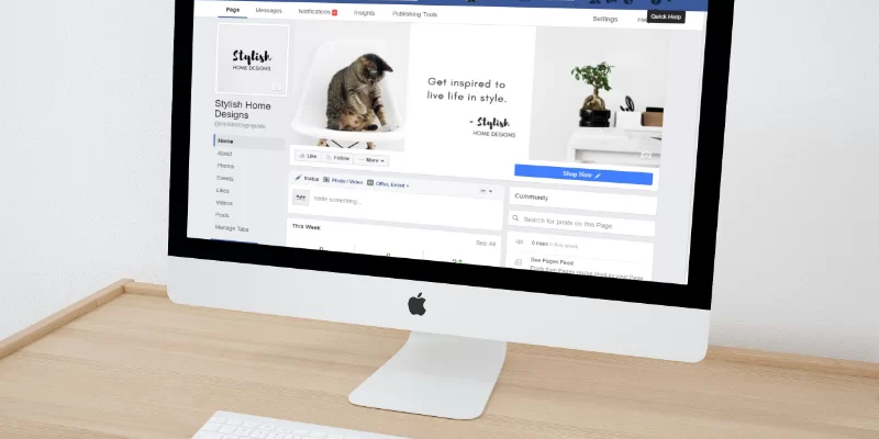 activity on Facebook