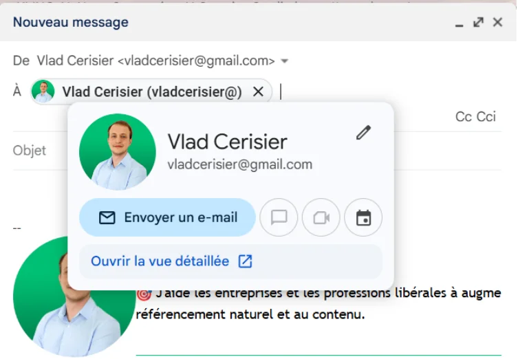 information about Gmail