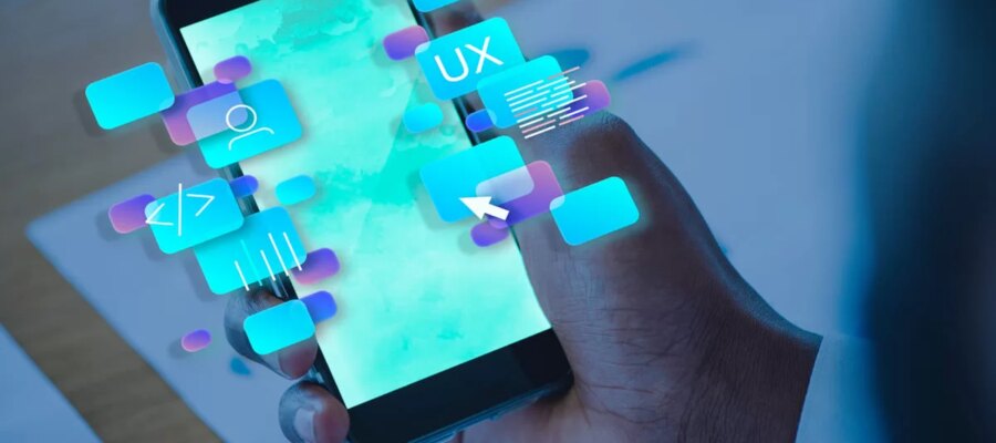 using a smartphone
