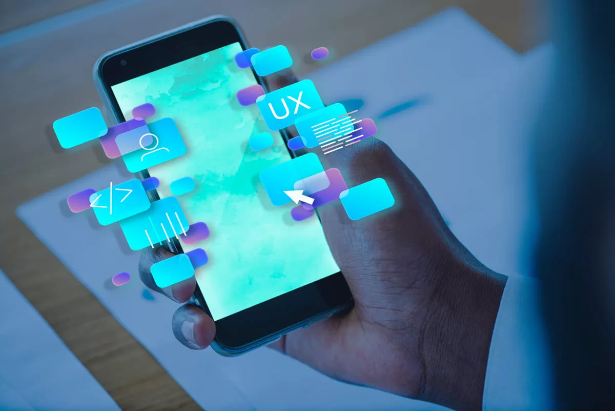 using a smartphone